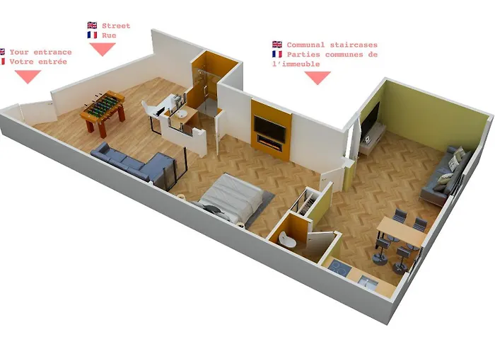 Apartamento Magnifique Spacieux - Proche Centre